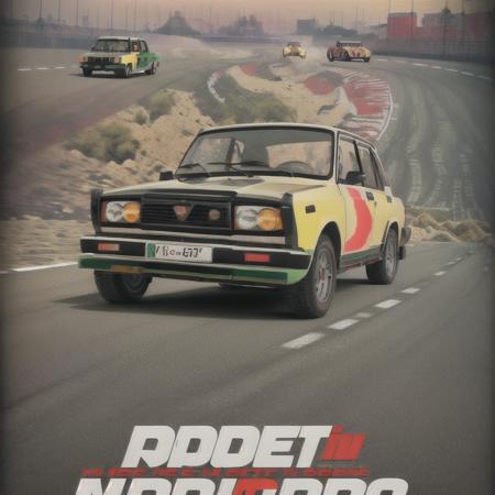 02072-2073924395-poster for movie, (drifting in motion), (((road turn))), (((wheels are turned))), (((several ((modified)) ((colorful)) (red) (bl.png